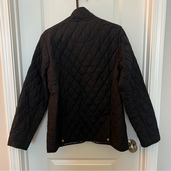Lands End Coat Quilted Jacket Medium - Picture 4 of 7
